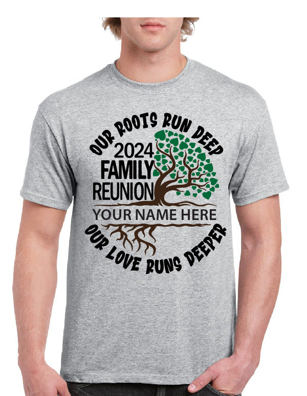 2024 Color Family Reunion Our Roots Run deep (Customized)