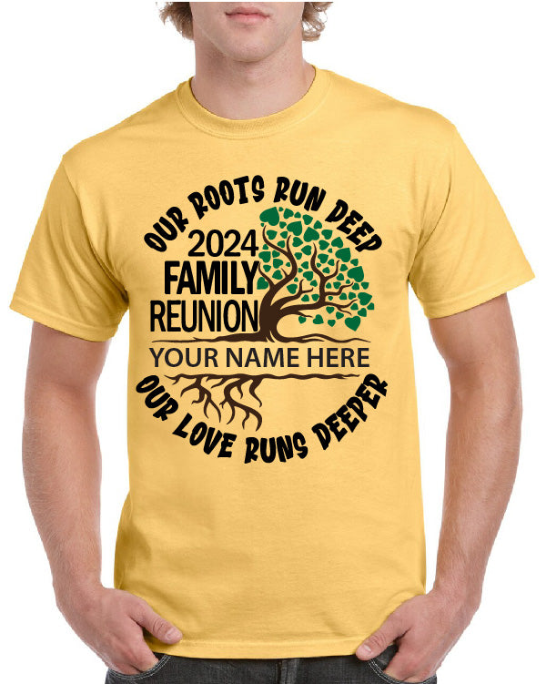 2024 Color Family Reunion Our Roots Run deep (Customized)