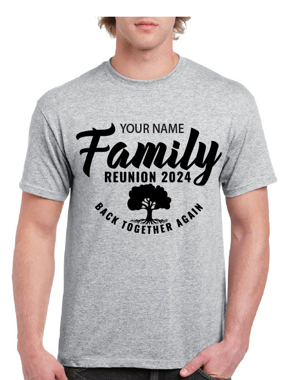 2024 Family Reunion Back Together Again Tee (Customizable)