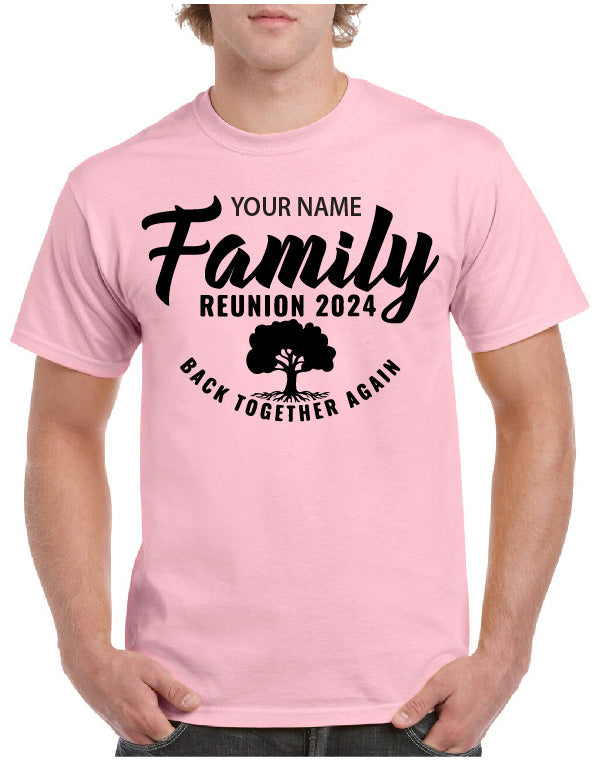 2024 Family Reunion Back Together Again Tee (Customizable)