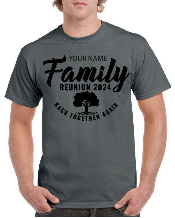 2024 Family Reunion Back Together Again Tee (Customizable)
