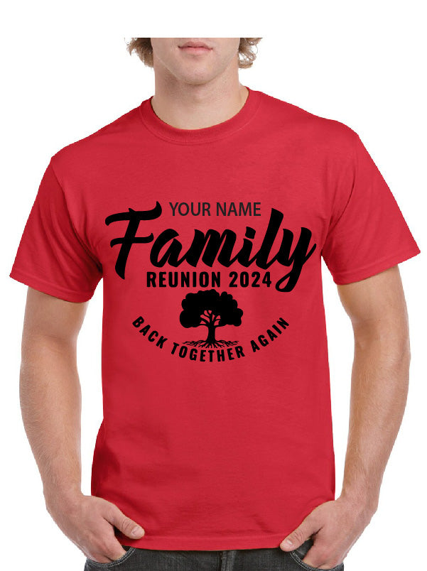2024 Family Reunion Back Together Again Tee (Customizable)