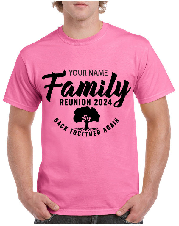 2024 Family Reunion Back Together Again Tee (Customizable)