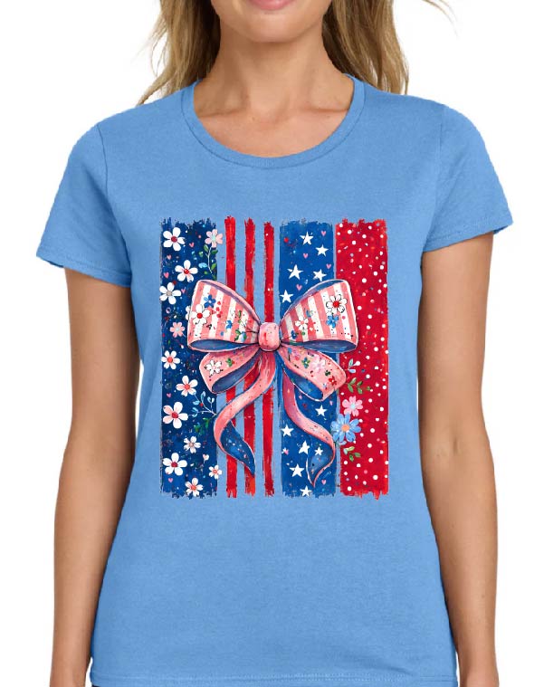 Patriotic Bow with patterns