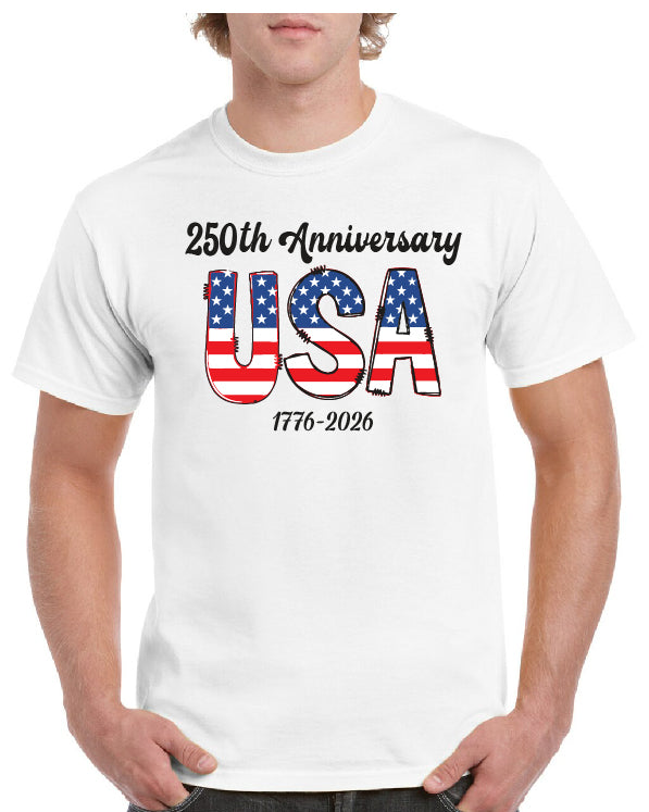 250th Anniversary Red, White & Blue Tee