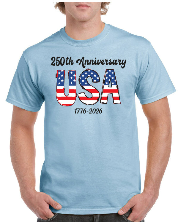 250th Anniversary Red, White & Blue Tee