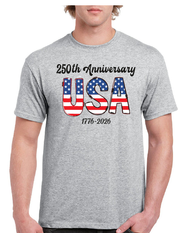 250th Anniversary Red, White & Blue Tee