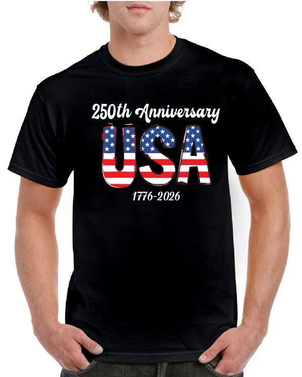 250th Anniversary Red, White & Blue Tee