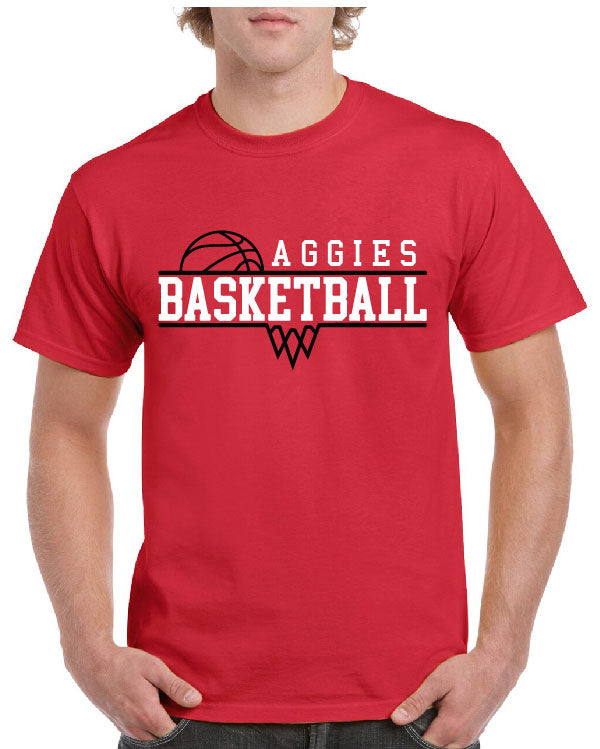 AGGIES BASKETBALL TEE