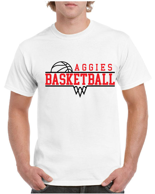 AGGIES BASKETBALL TEE