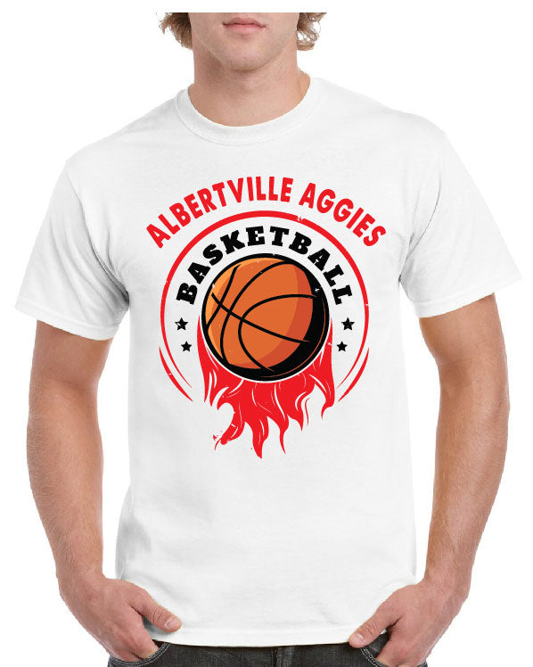 ALBERTVILLE AGGIES BASKETBALL TEE