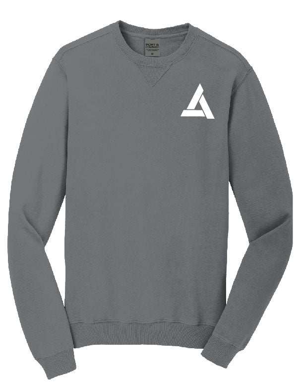 Port & Company® Beach Wash® Garment-Dyed Crewneck Sweatshirt