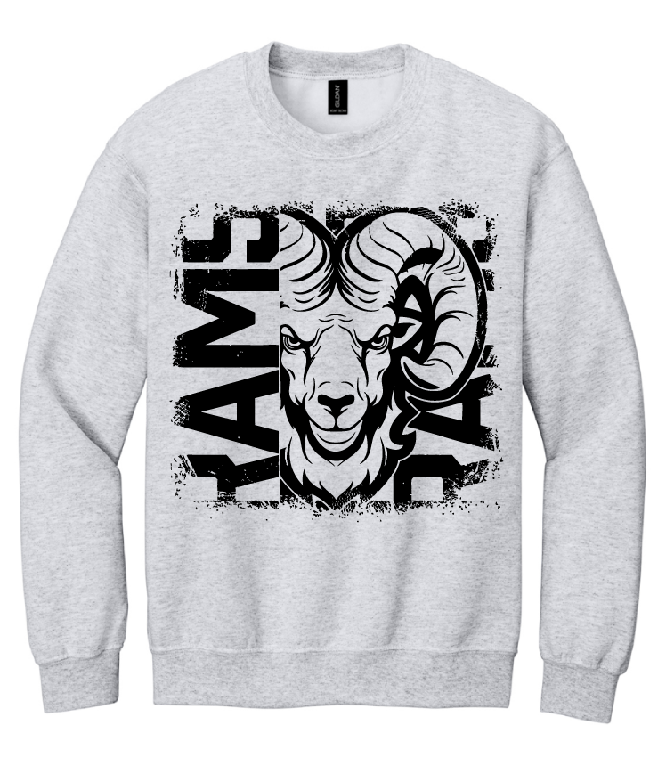 Ram Head Asbury High School Sweatshirt