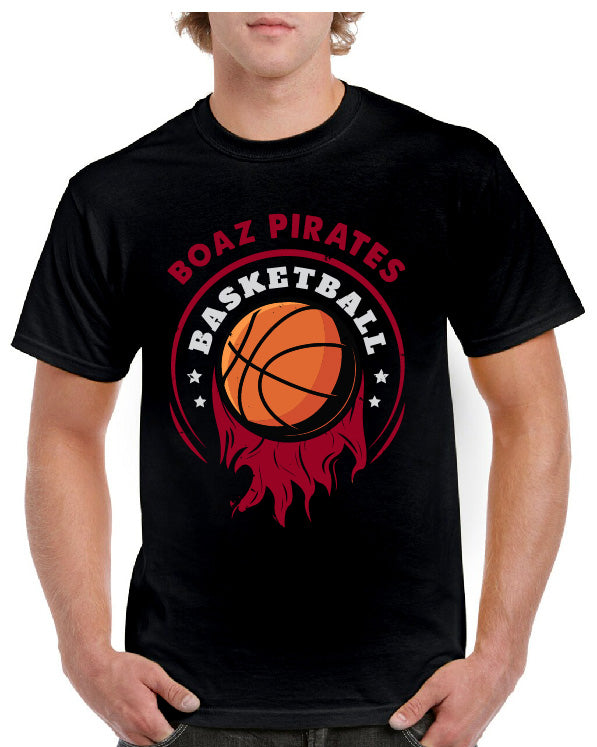 BOAZ PIRATES BASKETBALL TEE