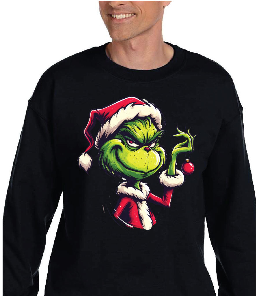 Grinch Christmas Sweatshirt