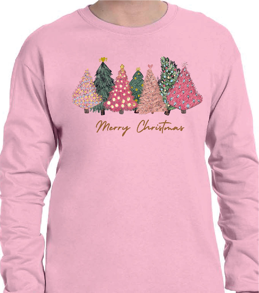 MERRY CHRISTMAS TREES SWEATSHIRT
