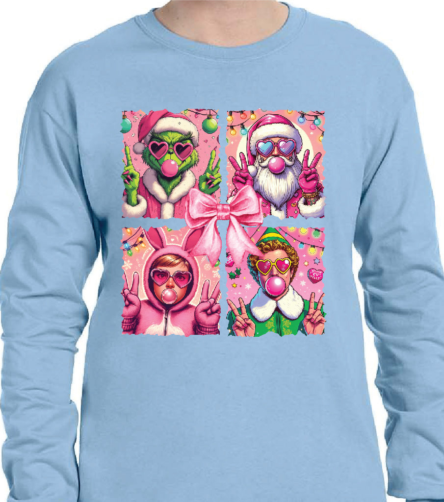 ELF/GRINCH/ SANTA/RALPHIE SWEATSHIRT
