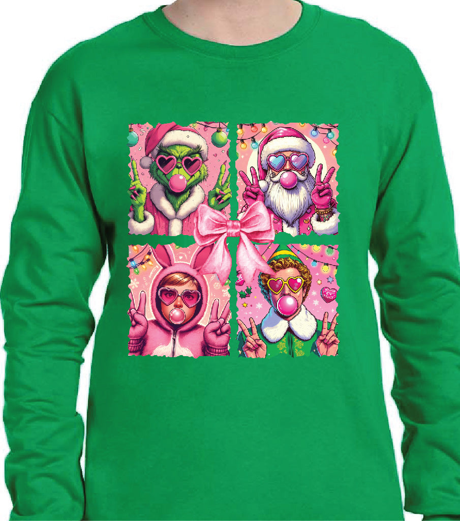 ELF/GRINCH/ SANTA/RALPHIE SWEATSHIRT