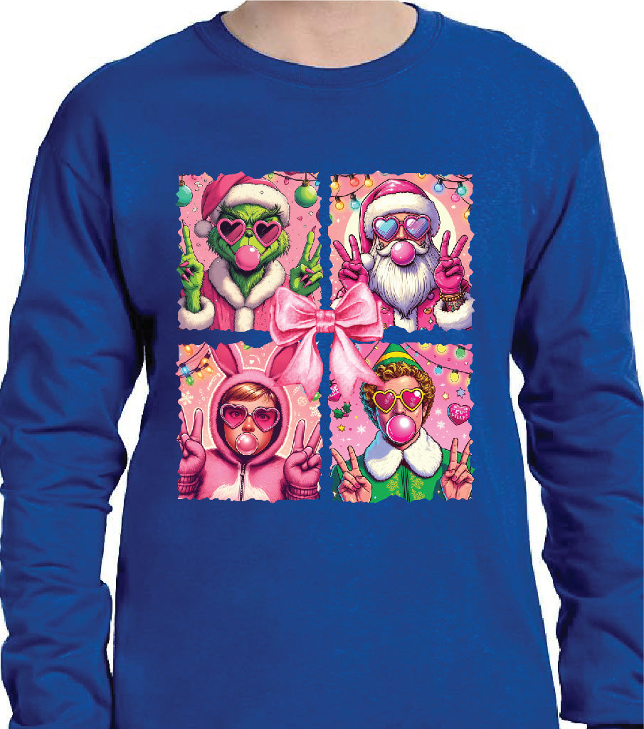 ELF/GRINCH/ SANTA/RALPHIE SWEATSHIRT