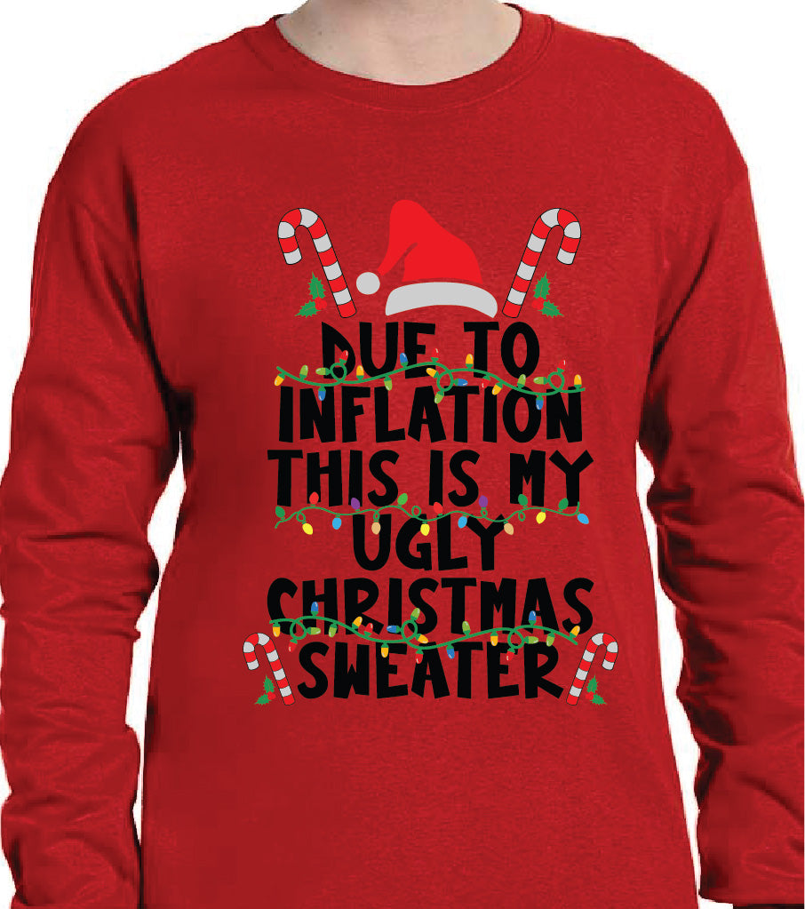 DUE TO INFLATION THIS IS MY UGLY CHRISTMAS SWEATER