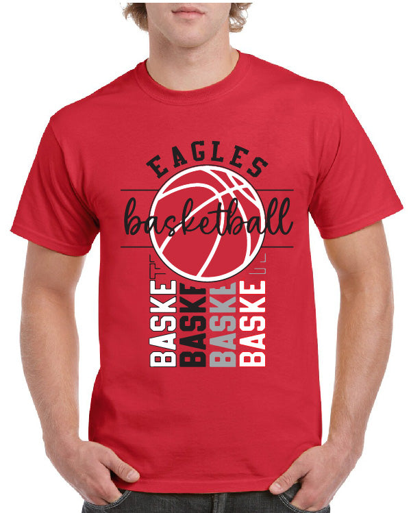 EAGLES BASKETBALL TEE