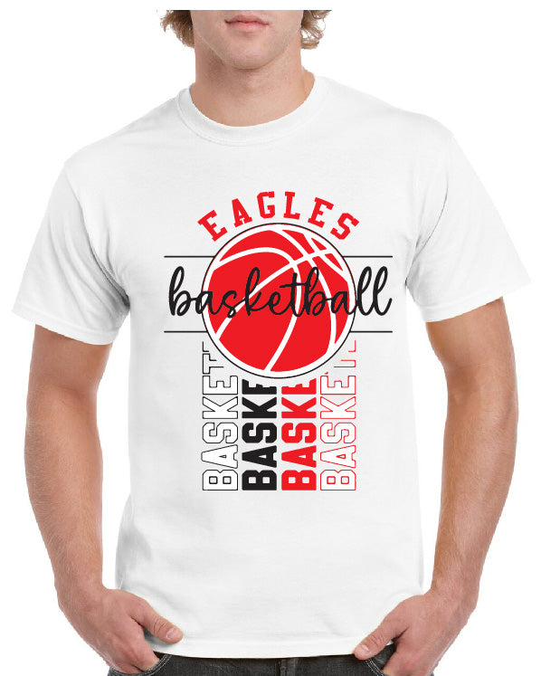 EAGLES BASKETBALL TEE