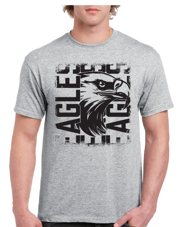 Distressed Eagles Tee