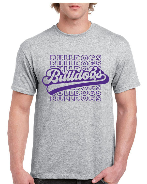 BULLDOGS STACKED SHIRT