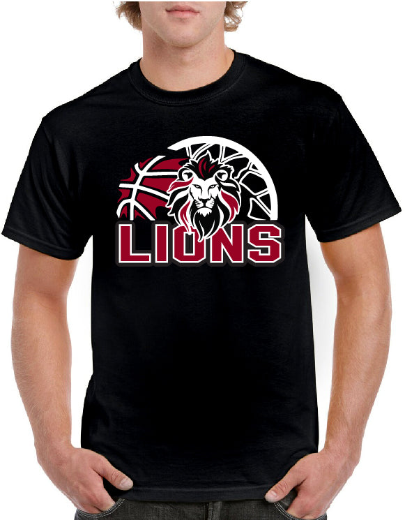 LION HEAD BASKETBALL TEE