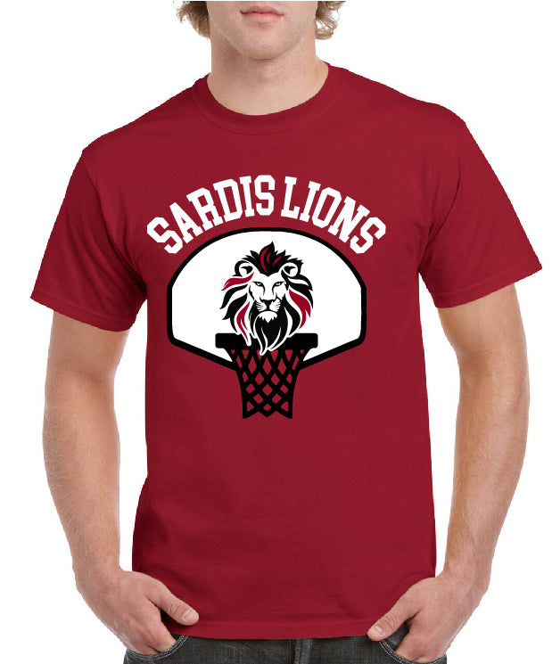 SARDIS LIONS HOOP TEE