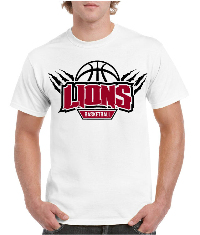 LIONS CLAW BASKETBALL TEE