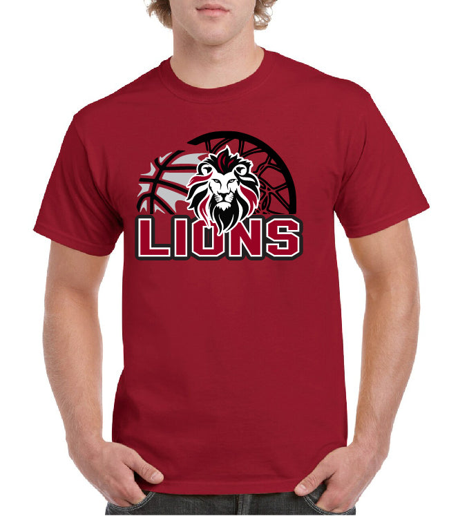 LION HEAD BASKETBALL TEE