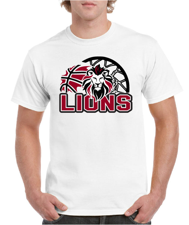 LION HEAD BASKETBALL TEE