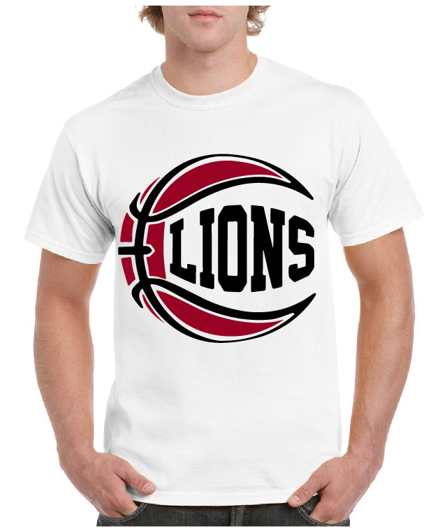 LIONS BASKETBALL TEE