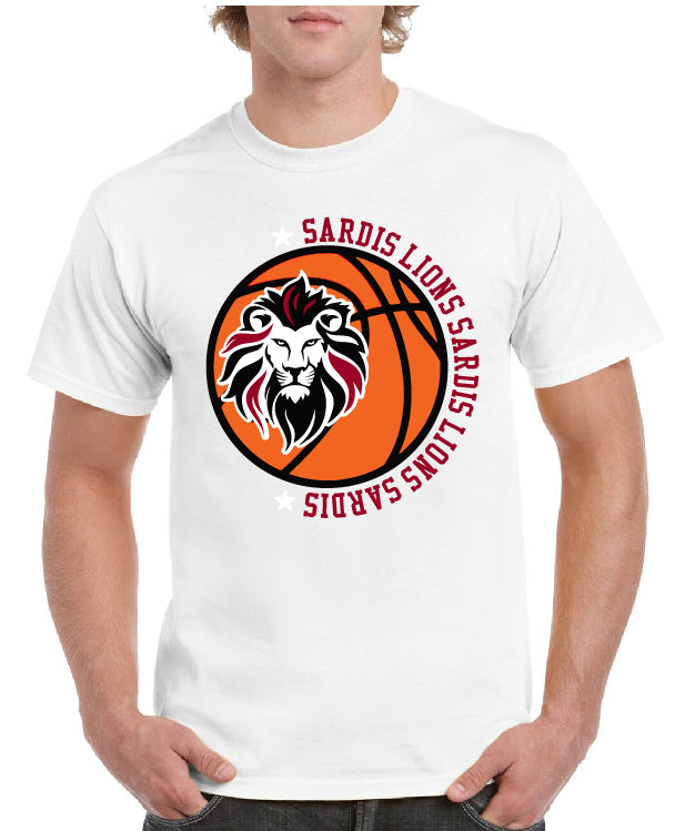 SARDIS LIONS SARDIS LIONS BASKETBALL TEE
