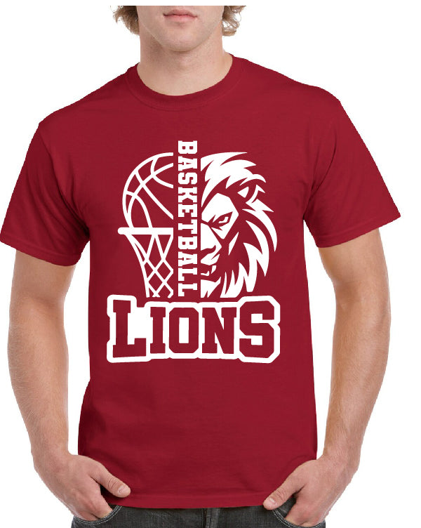 LION SPLIT BASKETHOOP TEE