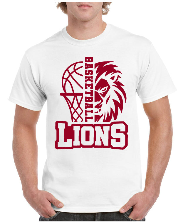 LION SPLIT BASKETHOOP TEE