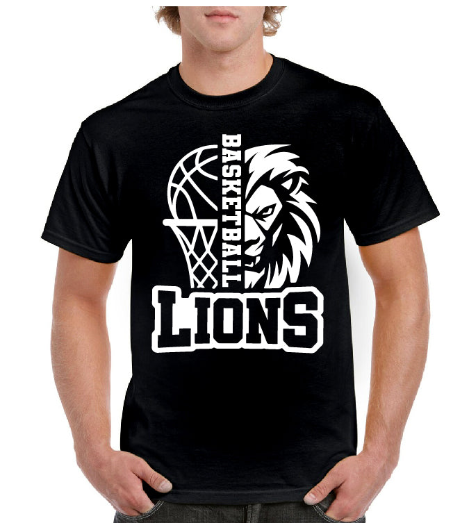 LION SPLIT BASKETHOOP TEE
