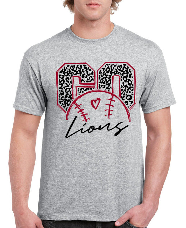 GO LIONS LEOPARD TEE