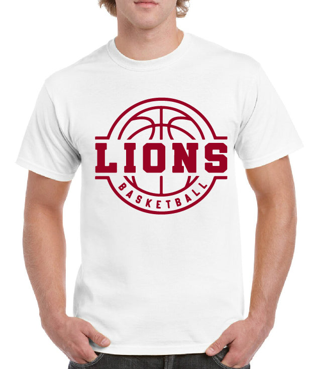 LIONS BASKETBALL TEE