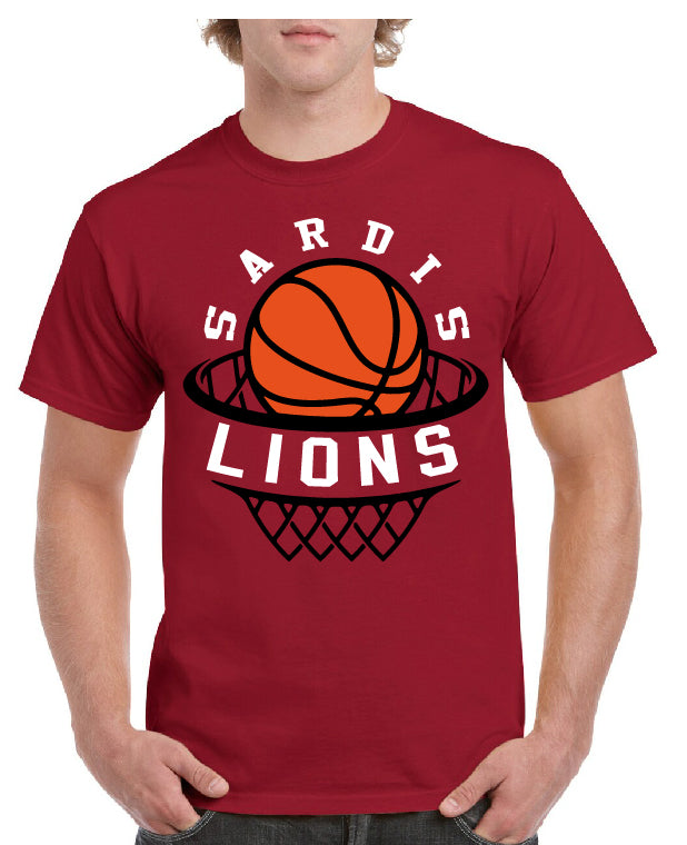 SARDIS LIONS HOOP TEE