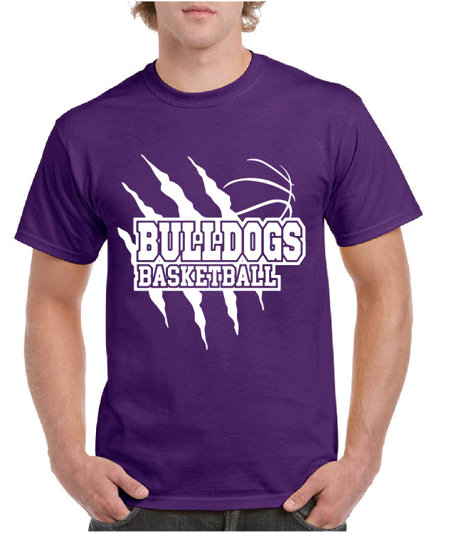 BULLDOGS BASKETBALL CLAW TEE