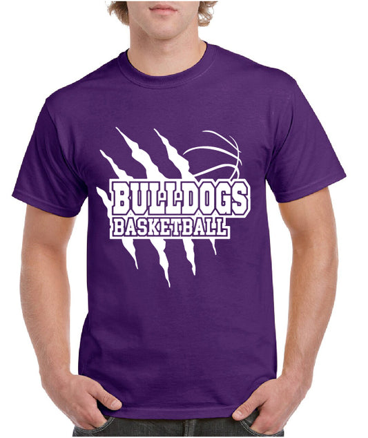 BULLDOGS BASKETBALL CLAW TEE