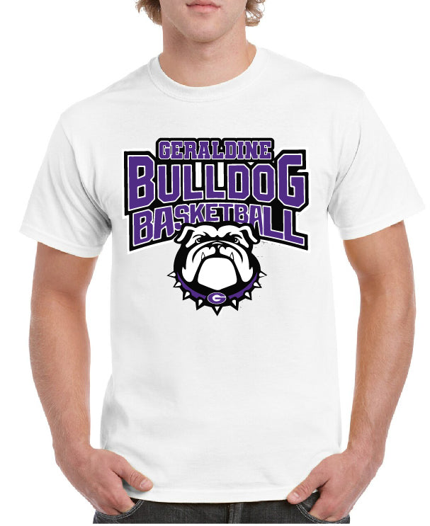 GERALDINE BULLDOG BASKETBALL TEE