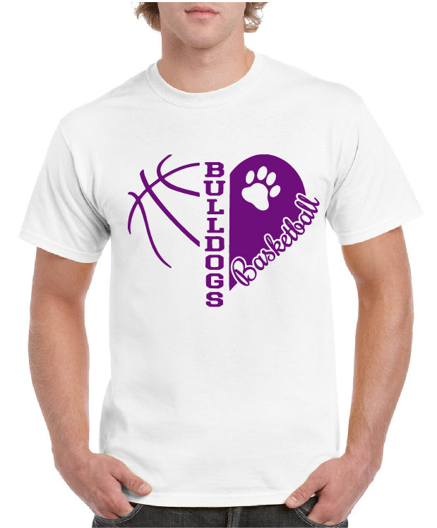 BULLDOGS HEART BASKETBALL