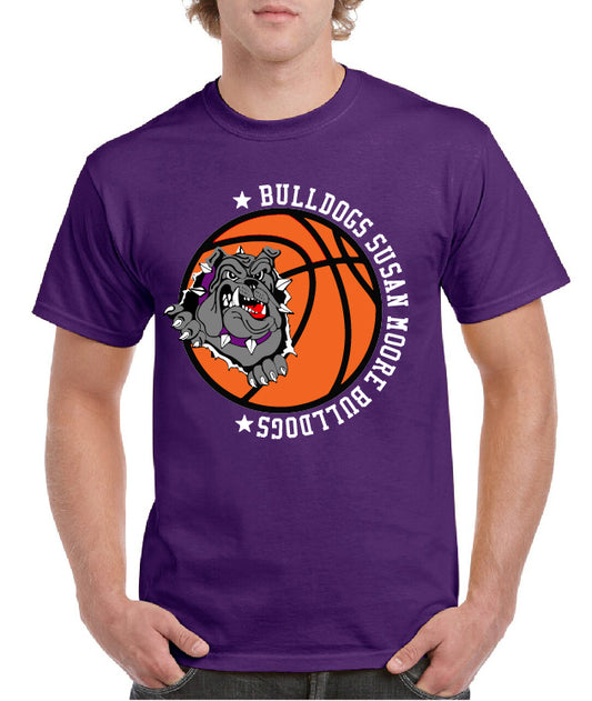 BULLDOGS SUSAN MOORE BULLDOGS TEE