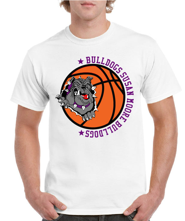 BULLDOGS SUSAN MOORE BULLDOGS TEE