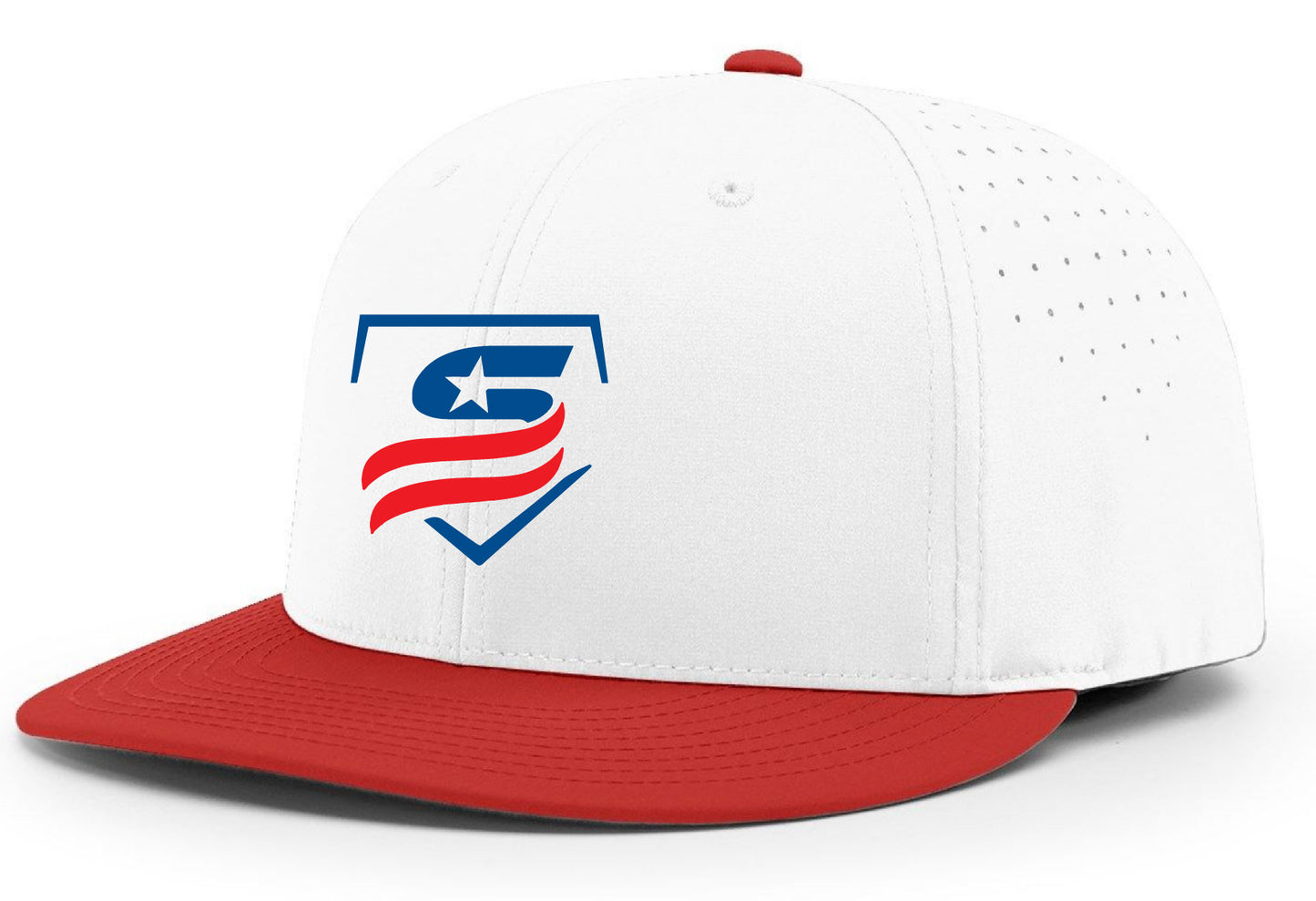 USSSA Richardson PTS30 White/Red Cap