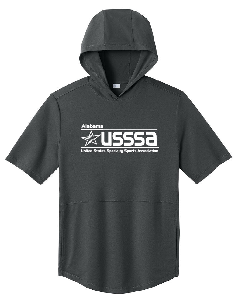USSSA Baseball Sport-Tek® Club Short Sleeve Hoodie