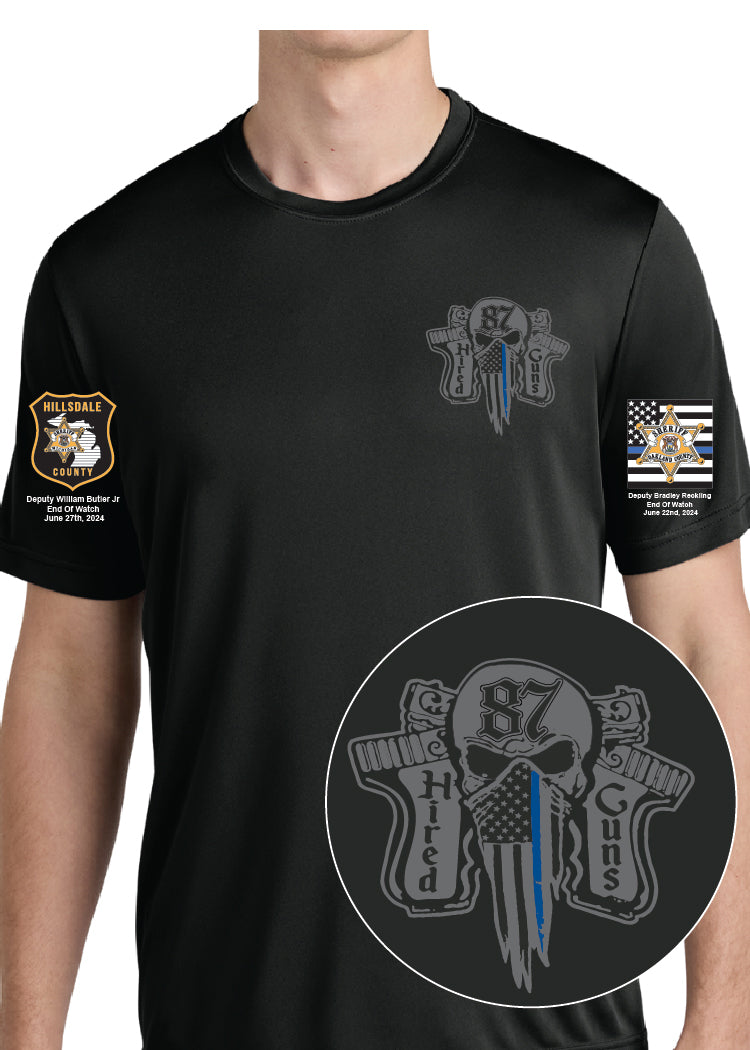 HIRED GUNS MOISTURE WICKING SHIRTS - ALL GAVE SOME, SOME GAVE ALL